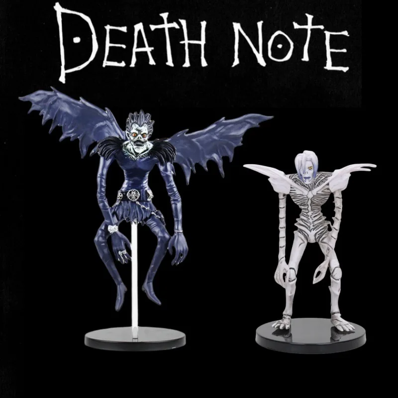 Death Note Figurki Anime Statuetka Ryuk Rem 23CM PVC Figurka akcji Kolekcja filmów Model Zabawki dla chłopców Prezent