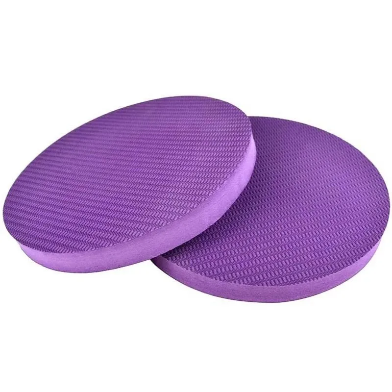 2 Pieces/set of Portable Small Round Knee Pad Yoga Mat Fitness Fitness Mat Plank Gym Disc Protection-Mat Mats Non-slip Training