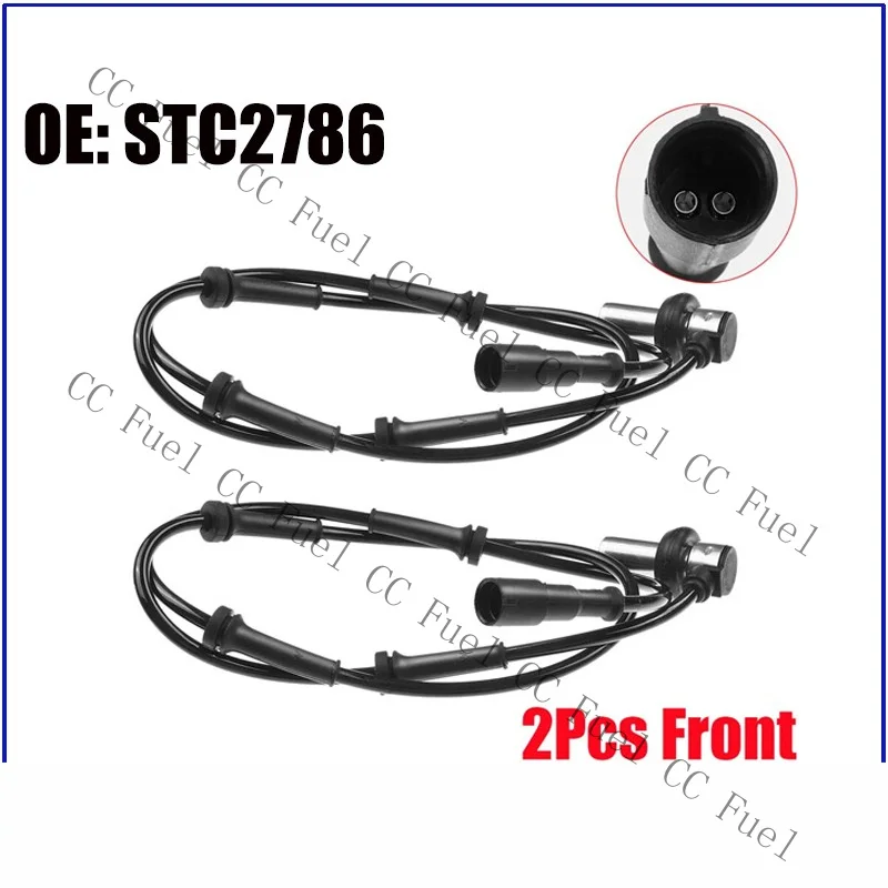 C+ 2x Front ABS Wheel Speed Sensors for Land Rover Range Rover P38A 1994-02 STC2786