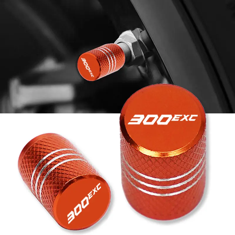 

For KTM TPI 300 EXC 300EXC TPI Six Days 2018-2022 2023 Accessories Motorcycle CNC Aluminum Tire Valve Air Port Stem Cover Cap