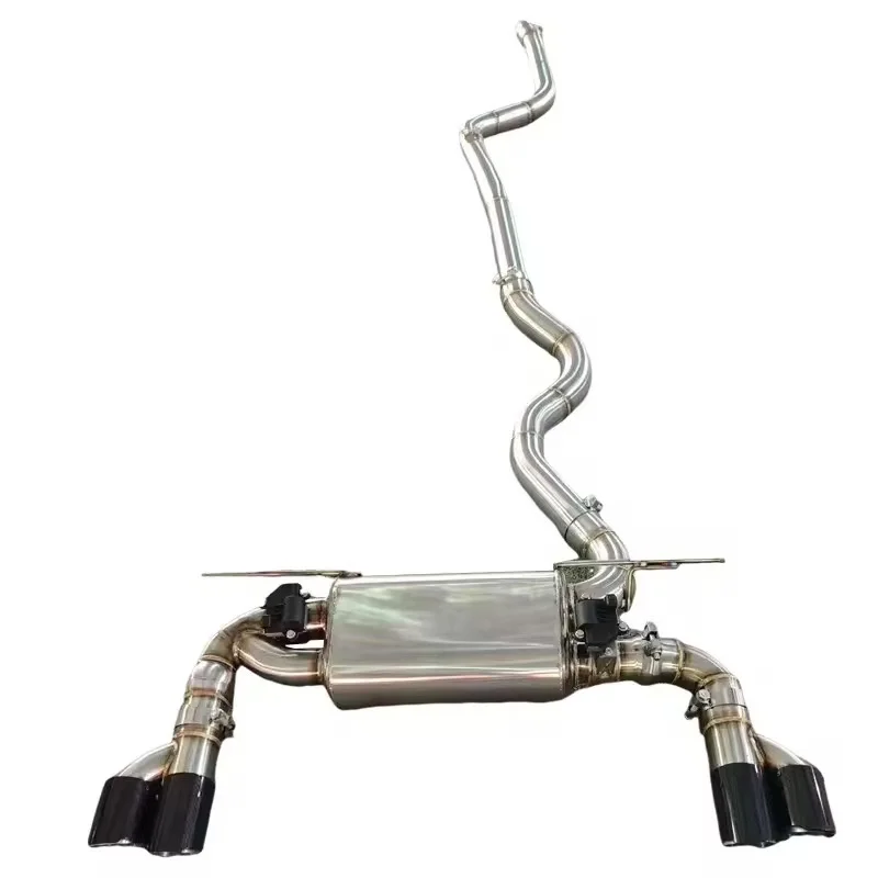 Performance Catback Exhaust System 2012-2018 for BMW 335i/435i Valvetronic Stainless Steel Mirror Polished 3-Year Warranty N55