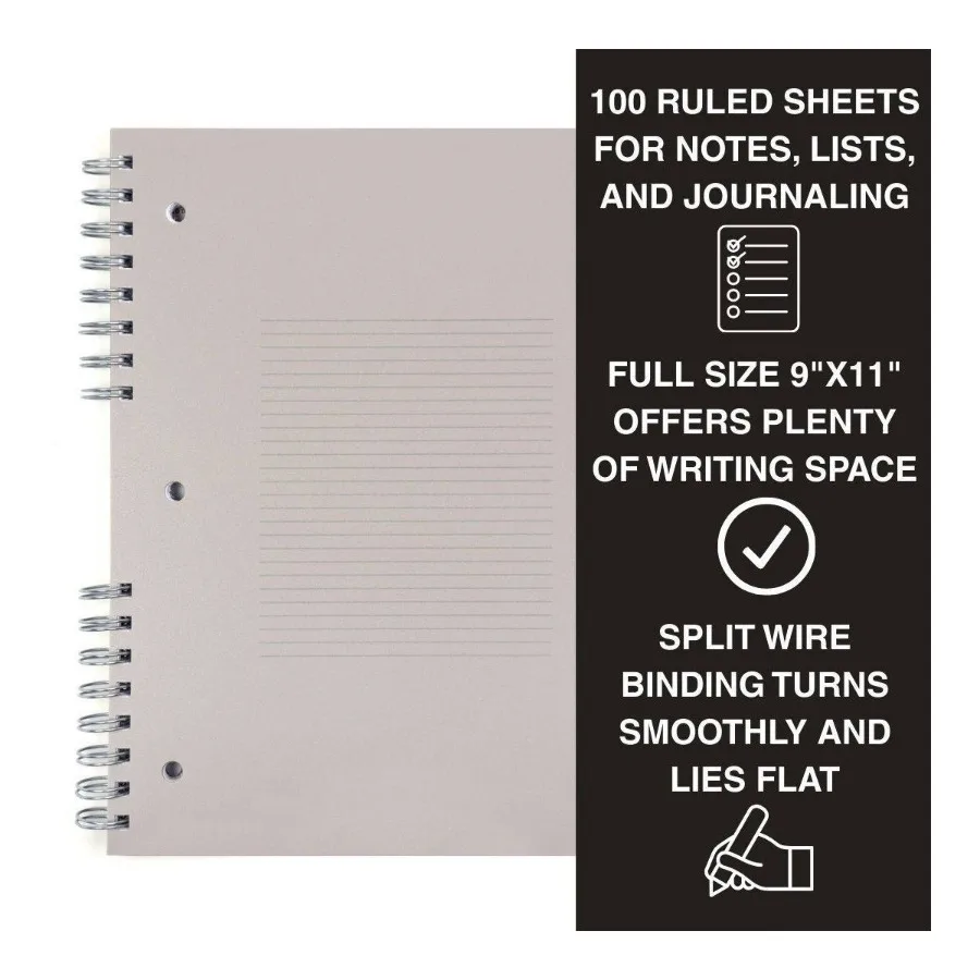 1 Subject College Ruled Notebook, 100pg, 9