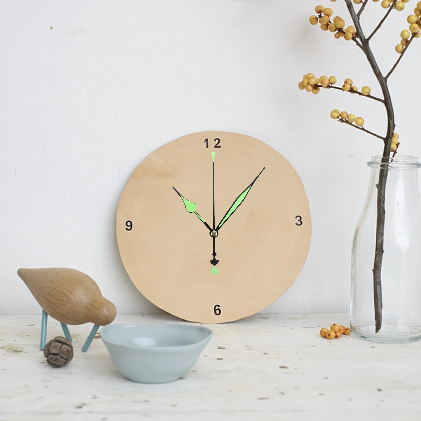 

Luminous Clock Movement 18mm Glow Dark Wall Mechanism Parts Kit Replacement Accessory Motor DIY Repair