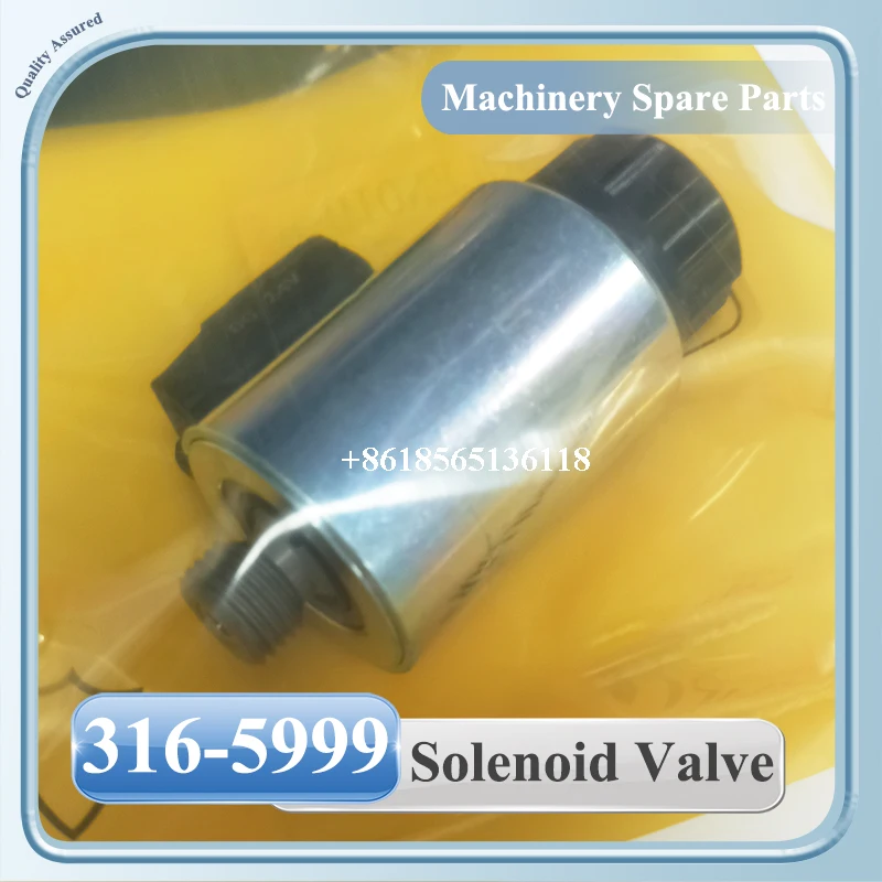 Electric Parts Excavator Solenoid Valve 316-5999 3165999 Engine C11 C18 C9 For 953D 963D 973D 924K 930K 938K