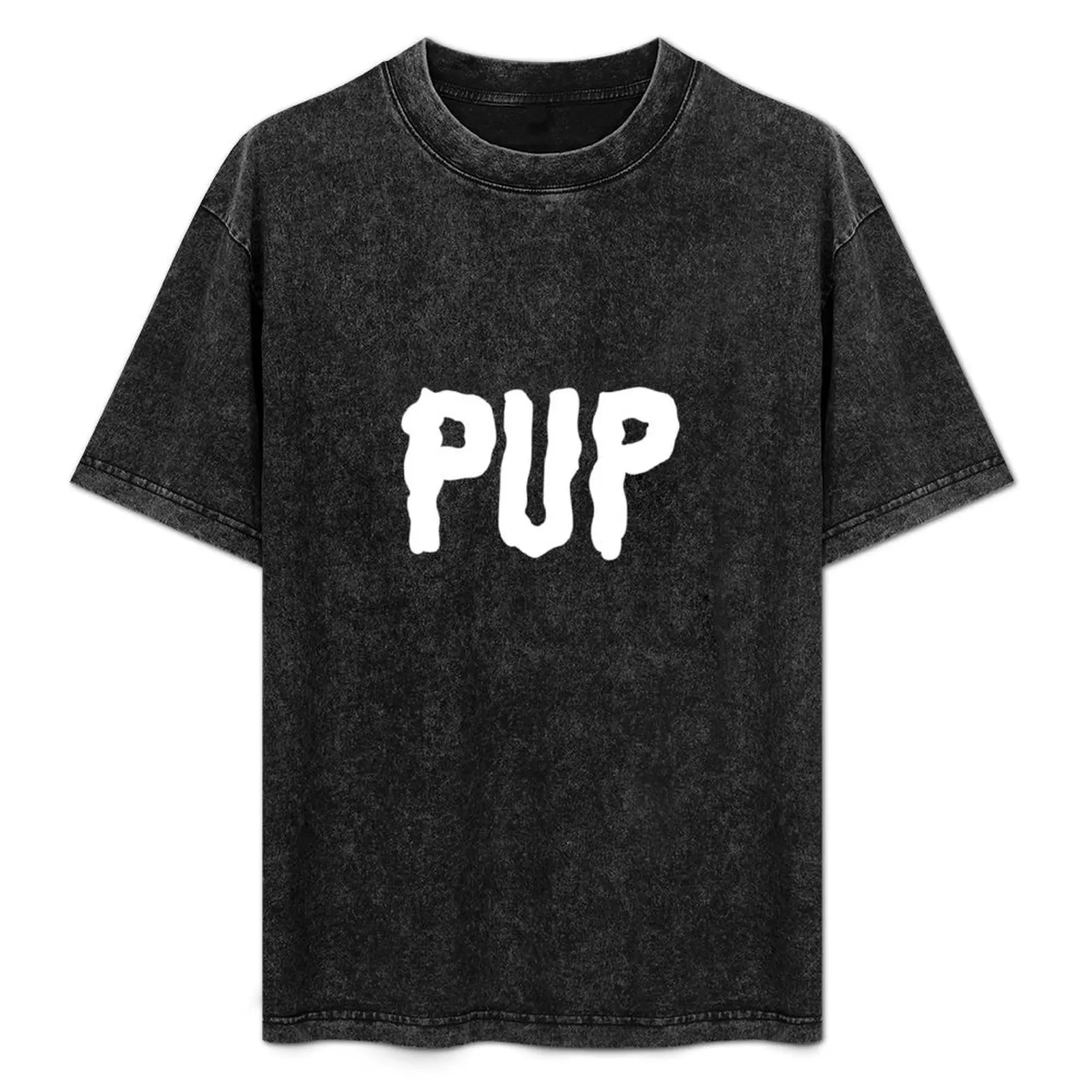 

PUP Band Merch PUP Band Logo ao den T-Shirt plus size tops Aesthetic clothing boys whites cheap stuff Men's clothing