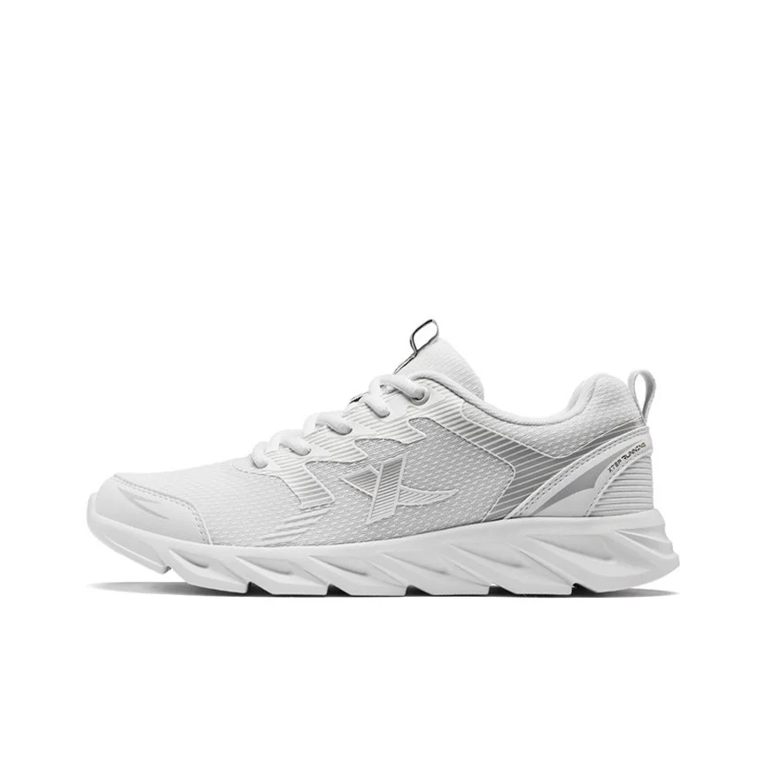 XTEP Blade Slip Resistant Abrasion Resistant Low top Running Shoes Women's White 879318110073