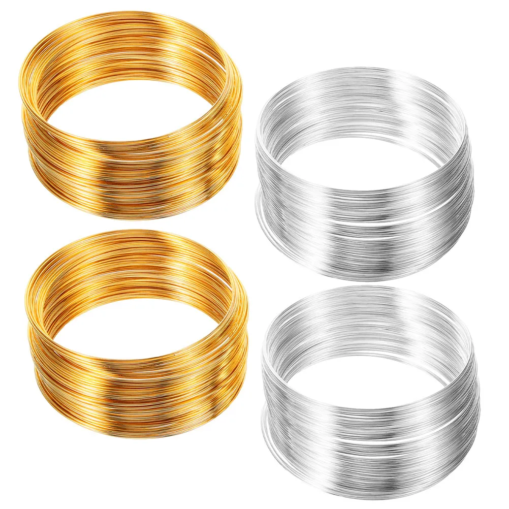 4 Rolls Memory Wire Flexible Bendable Wire for DIY Jewelry Making Bracelets Necklaces Rings Earrings Beading Cord - view 4