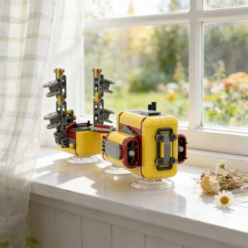 

521pcs MOC Star Battle Hovering Tractor Model Building Blocks Toys Construction Idea Creative Christmas Gifts Education Brick