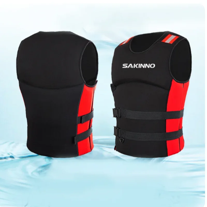 Life Vest for Adults Kayak Jet Ski KiteSurf Life Jacket Motorboats Wakeboard Raft Swimming Drifting Fishing Life Jackets Rescue