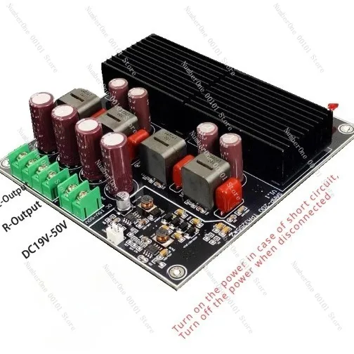 

HIFI Dual-Core TPA3255 Stereo Amplifier Board 2 Channel 600W+600W Class D Digital Power Amplification