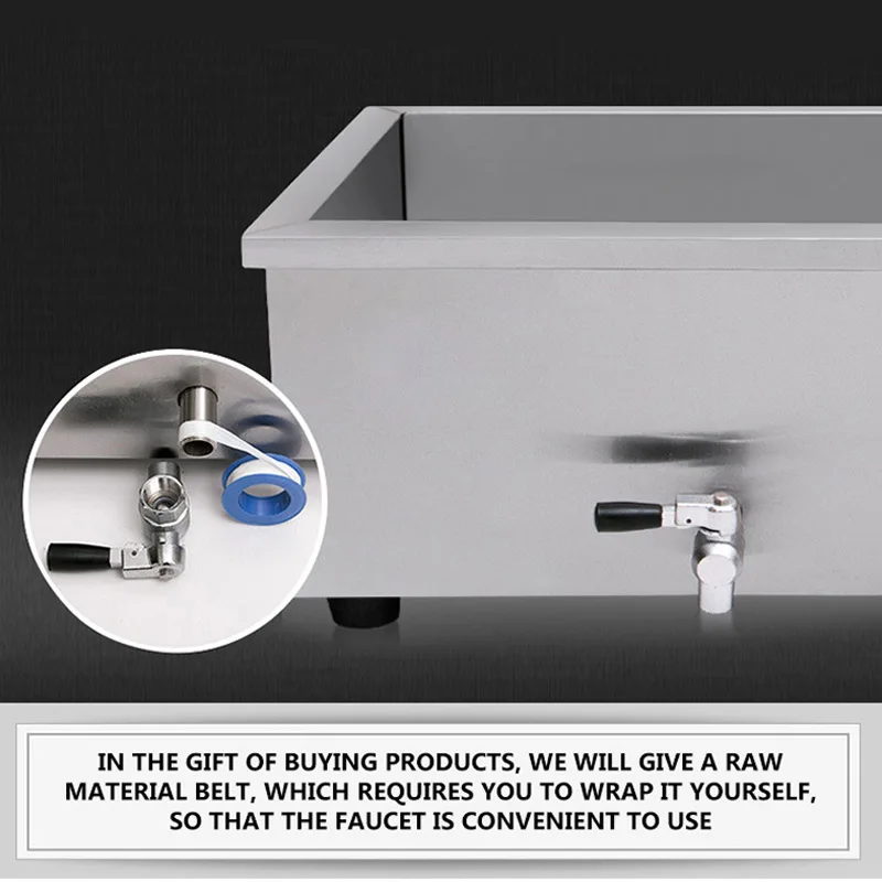 Fritadeira elétrica comercial fritar batatas fritas espetos fritos frango frito cutlet batatas fritas fritadeira