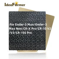 Para Ender 3 Max Neo Bed actualización hoja PEO PEI 310x320mm placa superficie de construcción para CR-10S PRO/CR-10 V2/ CR-10 V3/ CR-X/CR-X Pro