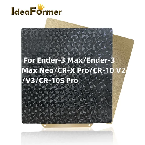 Imagen 1 del producto Para Ender 3 Max Neo Bed actualización hoja PEO PEI 310x320mm placa superficie de construcción para CR-10S PRO/CR-10 V2/ CR-10 V3/ CR-X/CR-X Pro