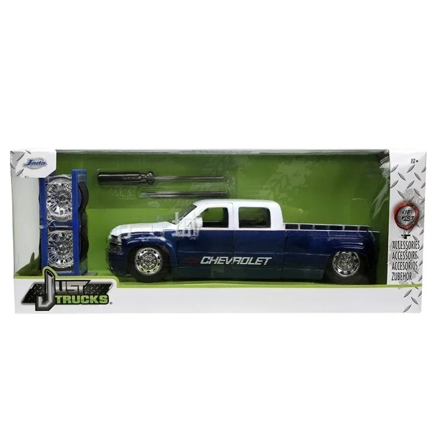 Jada 1:24 بيك اب نموذج معدني عالي المحاكاة ألعاب سيارات مجموعة هدايا دييكاست نموذج سيارة مصنوع من خليط معدني قابل للجمع