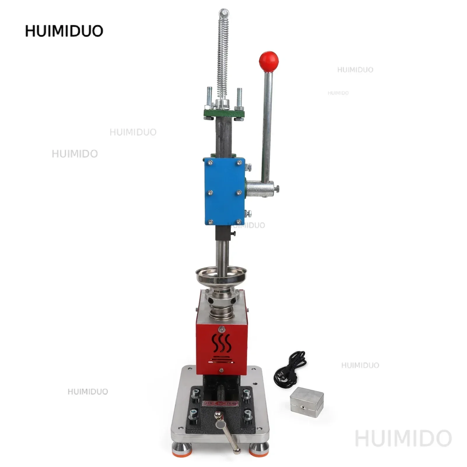 Small desktop manual vertical injection molding machine laboratory proofing plastic molding machine electric rubber extruder