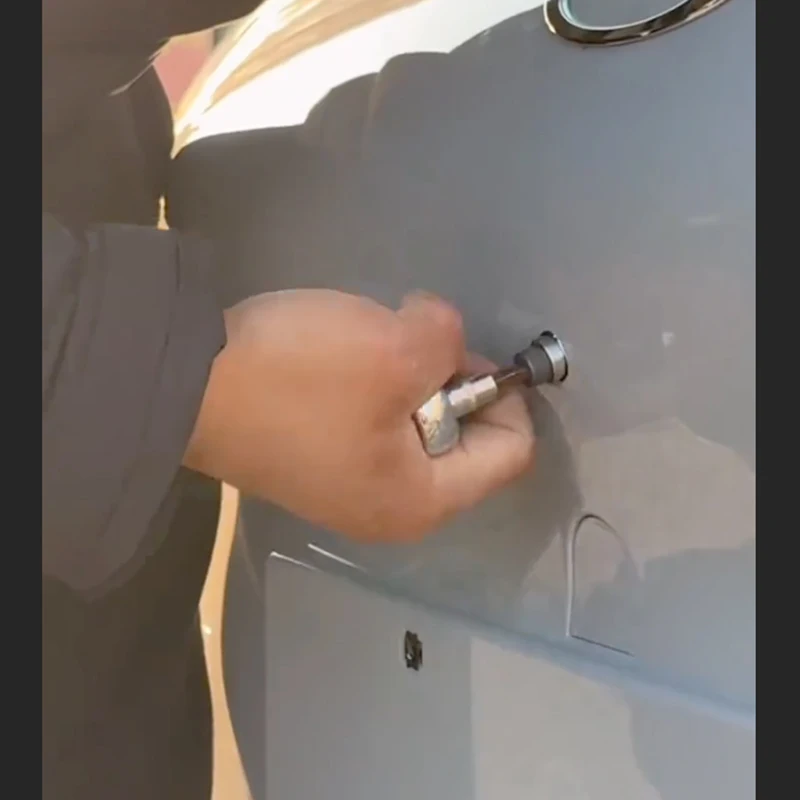 1 Satz Lochöffner für die Autoinstallation von 360-Grad-Panoramakamera-Stangen, links und rechts, Rückspiegel-Lochziehwerkzeug, 18 mm – Detail 5