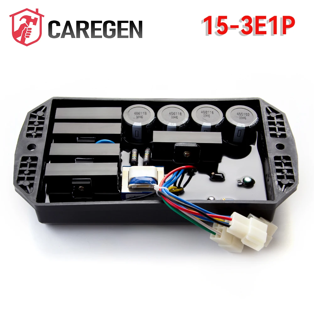 

AVR15-3E1P автоматический регулятор напряжения, регулятор напряжения, 8-проводной 3-фазный генератор, часть для трехфазного генератора щетки 10-15 кВт