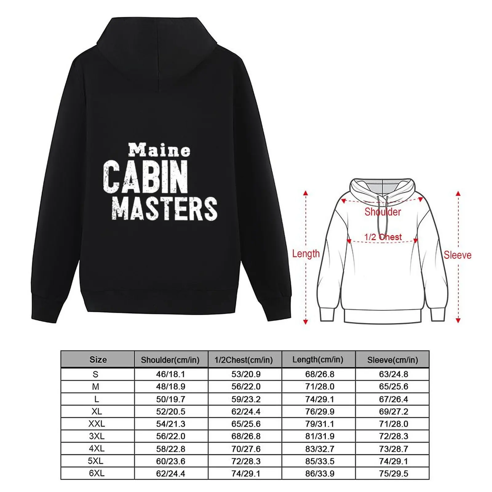 Maine Cabin Masters Hoodie men's sweat-shirt set aesthetic clothing japanese style hooded shirt autumn hoodie
