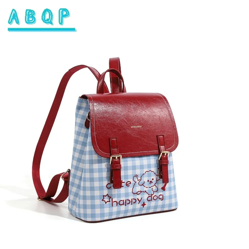 New Women's Backpack Luxury Brand Cartoon Cute Women's Backpack Large Capacity Fashion Leisure Travel Backpack High Quality