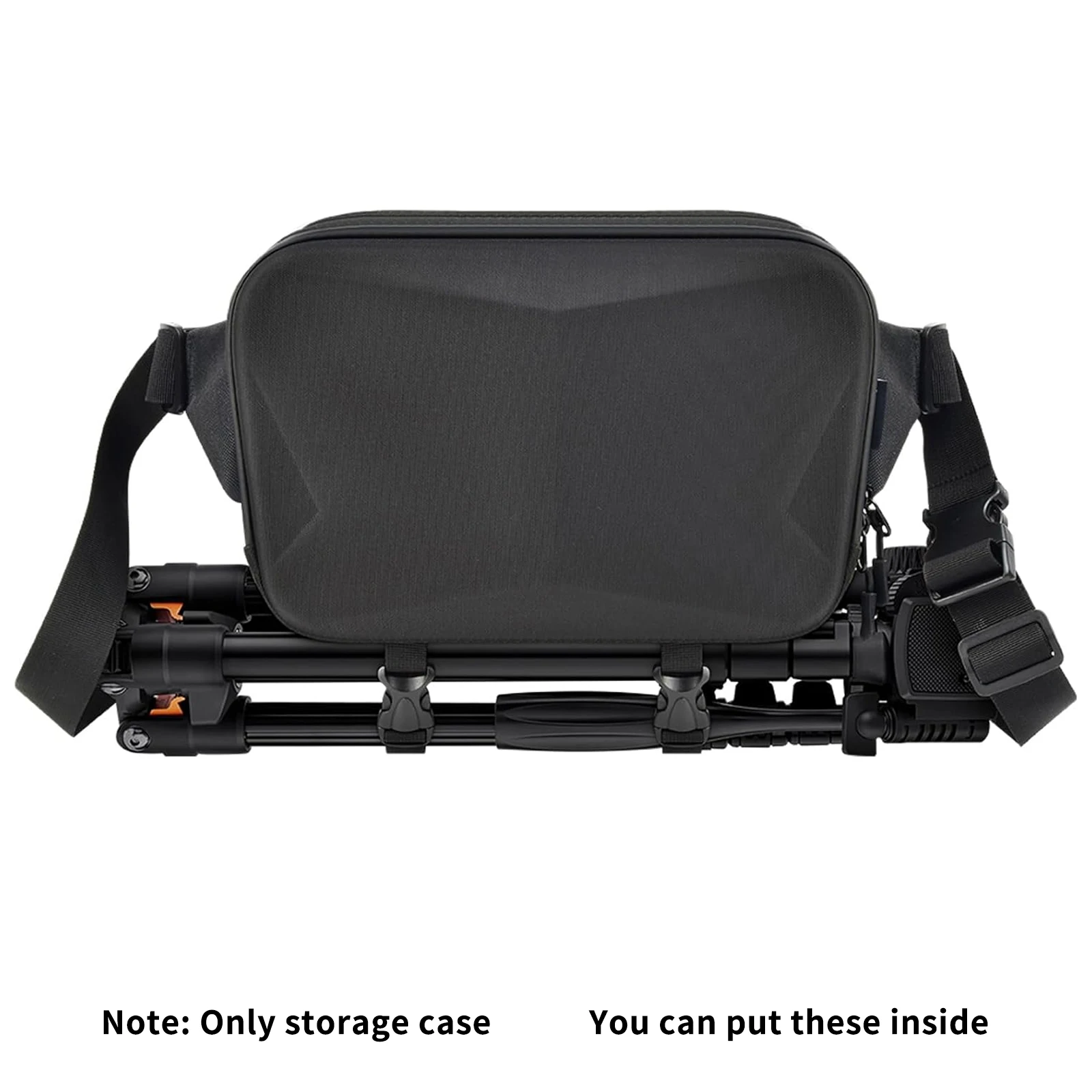 (NUR HÜLLE) Kamera-Sling-Tasche für Canon/für Nikon/für Sony/für Fujifilm, wasserdichte Hartschalen-Umhängetasche für Kameras, kleine Kameratasche