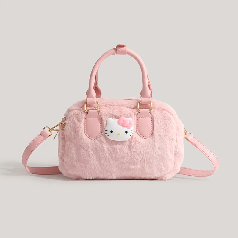 산리오 애니메이션 헬로 키티 슬랜팅 배낭, 귀여운 핸드백 토트백, 만화 새들백, 사첼백, 친구 생일 선물