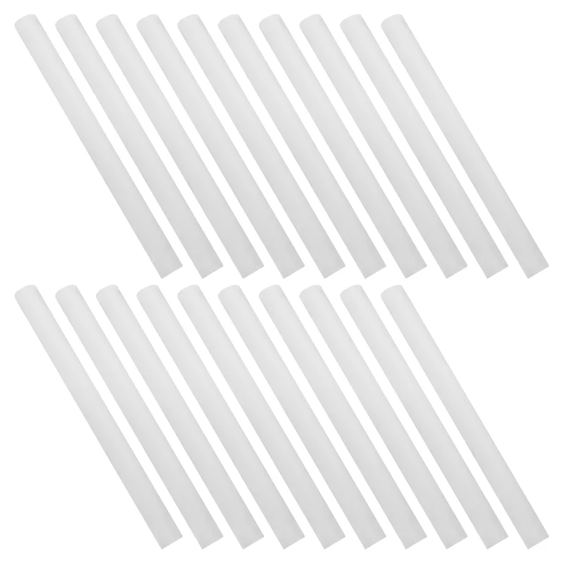 A42Z-20Pcs 흰색 대량 다채로운 LED 글로우 스틱 치어 리더 튜브 어두운 빛 생일 웨딩 파티 용품