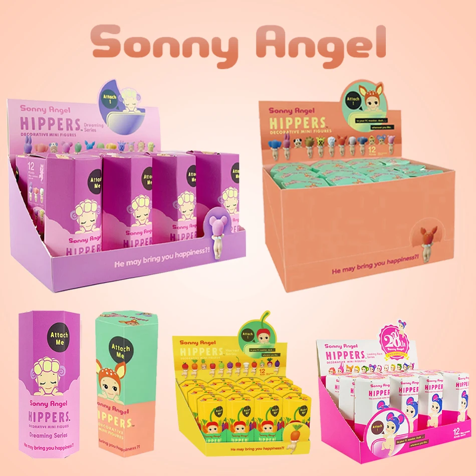 Sonny Angel Blind Box Harvest Series Animal Anime Figures Ornaments Dolls Fans Desktop Car Ornament Children Gift Decoration