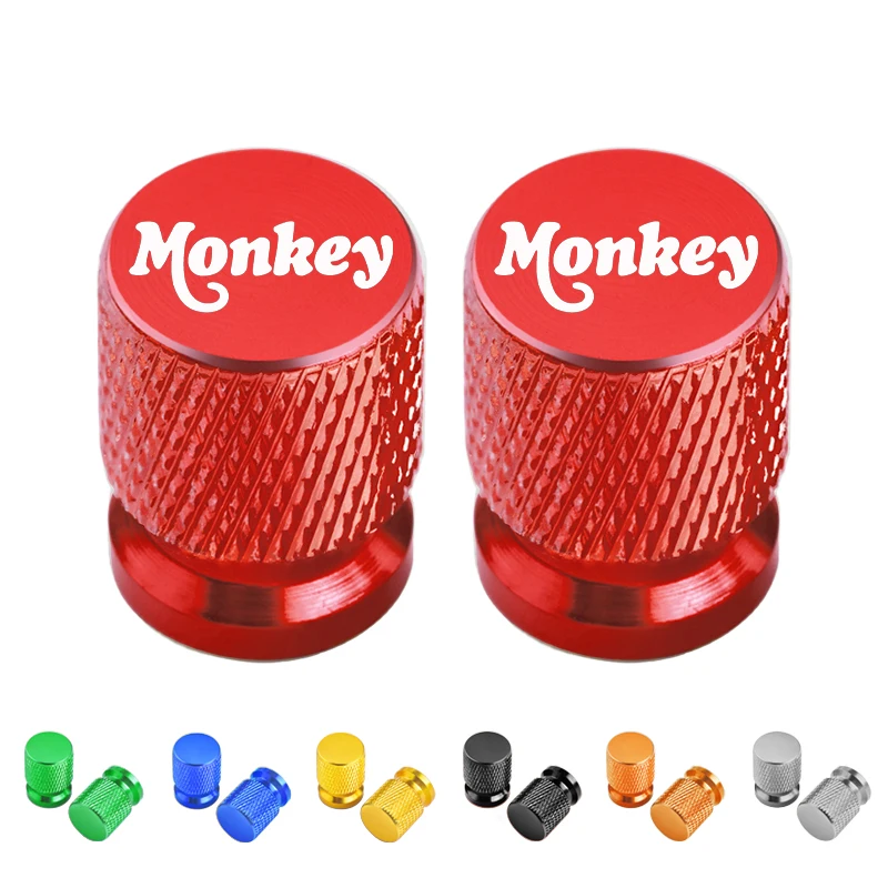 2 PCS Universal Dustproof Airtight Wheel Tire Air Valve Cap Covers For Honda Z125 Monkey Z 125 Z-125 Motorcycle Accessories