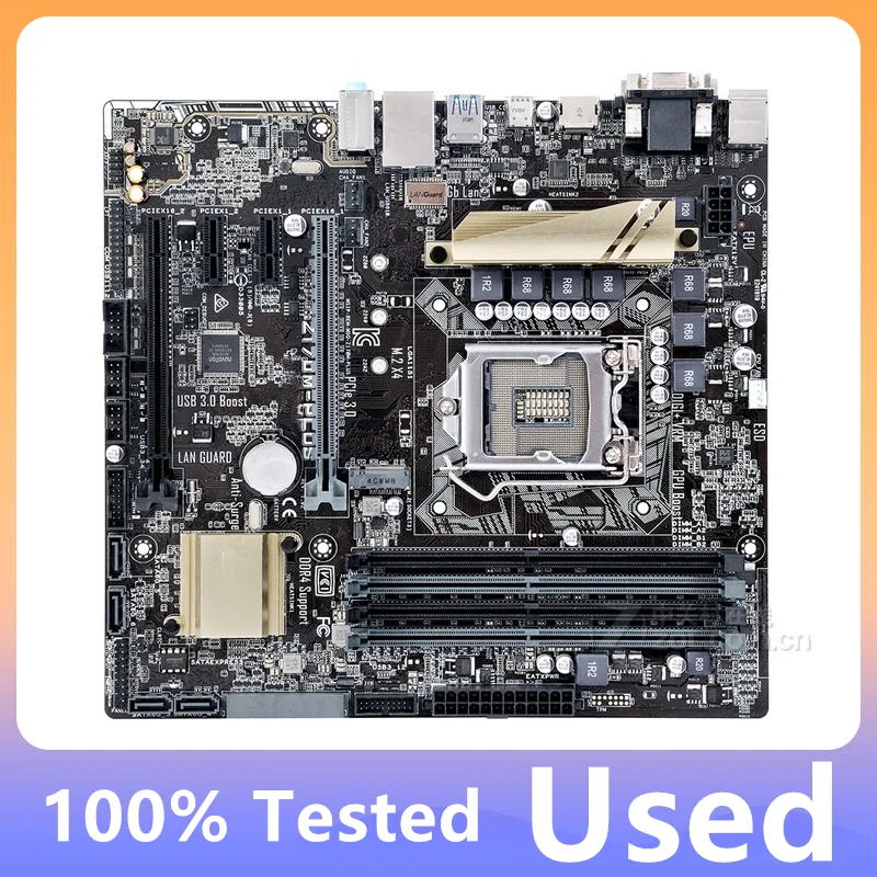 Z170m-plus 64gb Lga 1151 Ddr4 Pci-e 3.0 Miniature Atx Z170 100% Tested