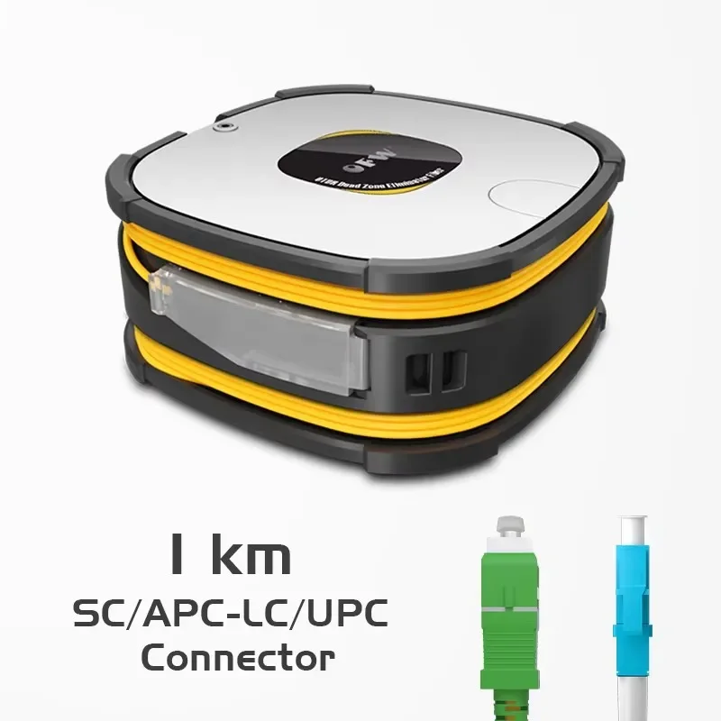 OFW OTDR Lanceringskabel Vezel 1 KM/2 KM Single Mode SC/FC/LC OTDR Test Verlengsnoer Tijdreflectometer Dode Zone Eliminator