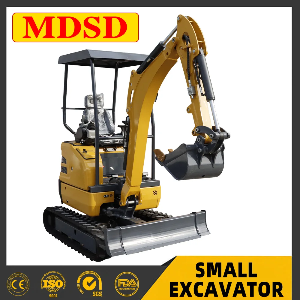 

Мини-экскаватор 1,2 тонны, 1,5 тонны, 1,8 тонны, горячая продажа, 1,8-тонный экскаватор для фермерского сада с мини-экскаватором Kubota EPA Euro 5, индивидуальный заказ