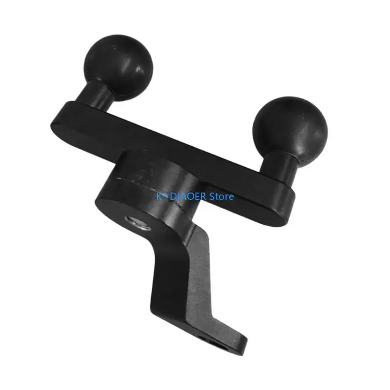 

770D 25mm Ball Head Adapters Motorcycle Handlebars 1inch Base Mount Holder Ridings Clip
