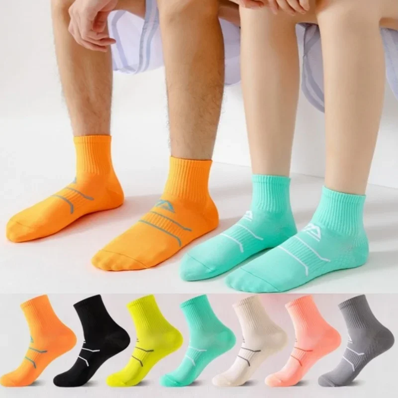 

Breathable Compression Quarter Socks for Men Women, Professional Anti-friction Anti-slip Marathon Running, Fitness Short Socks