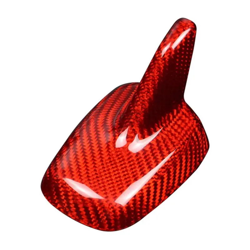 Efficientt-Car Real Hard Carbon Fiber Antenna Cover Shark Fin For Golf 7 Passat Sagitar Touran Tiguan Lavida