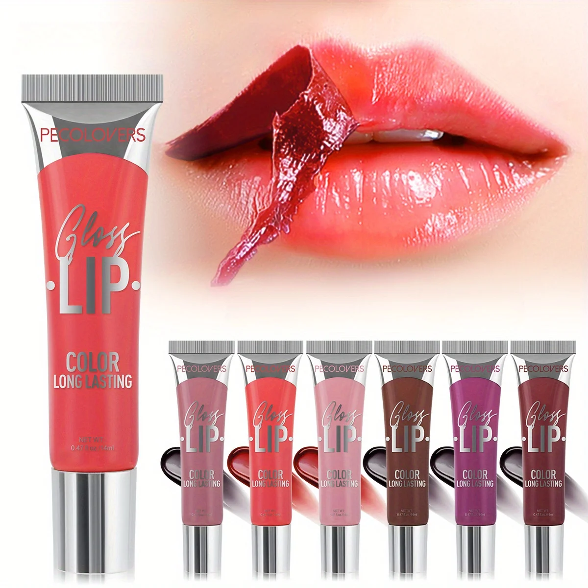 4 Colors Velvet Matte Peel-off Lip Glaze Tint Color Dye Lip Waterproof Long Lasting Makeup Tattoo Mask Liquid Lipstick Cosmetics