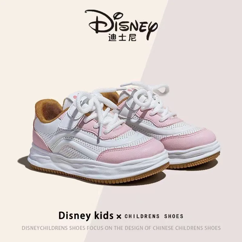 

Disney Sneakers 2025 Spring New Girls Pure Cute Casual Shoes Boys Panda Tide Shoes Sneakers