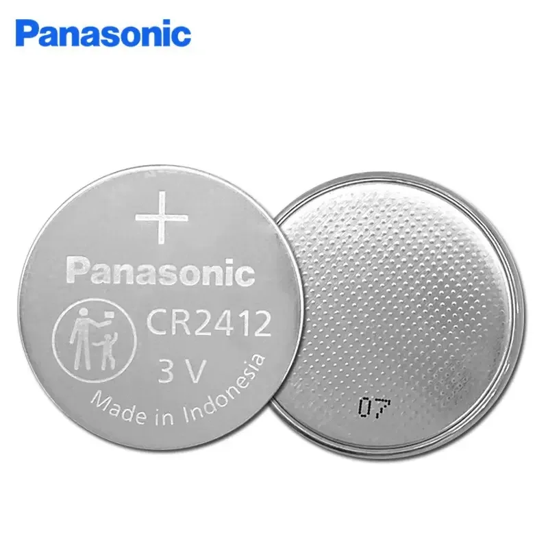 NOWE 1-20 szt. Panasonic CR2412 3V Bateria Guzikowa CR2412 2412 Bateria Litowa Pastylkowa do Kluczy Samochodowych Zegarków Wysoka Jakość — zdjęcie produktu 5