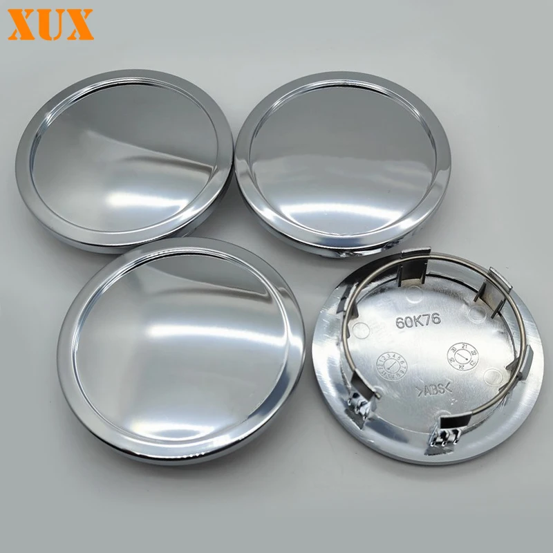 4Pcs 75mm 76mm 65mm No Logo Car Wheel Center Hub Caps Cover for Porsche Cayenne Macan Panamera Cayman 911 Blank Tire Rim Hubcap