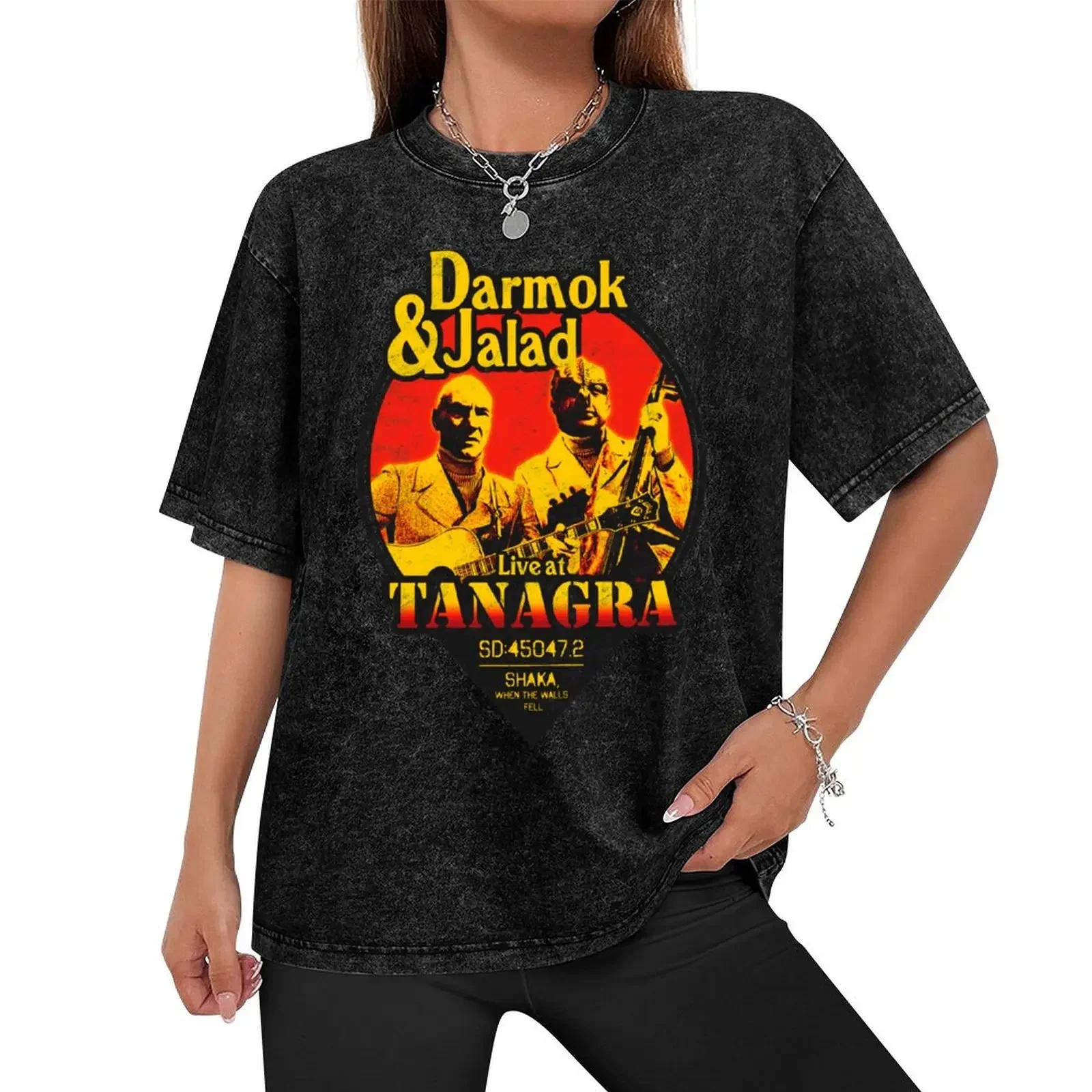 Darmok and Jalad at Tanagra T-Shirt customizeds Short sleeve tee cute tops mens plain t shirts