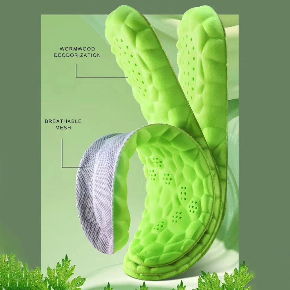 وسادة مزيل العرق قابلة للتنفس، نعل داخلي مريح لتقويم العظام، أحذية رياضية، حشوات مريحة، دعم عالي التحمل لتخفيف الآلام #3