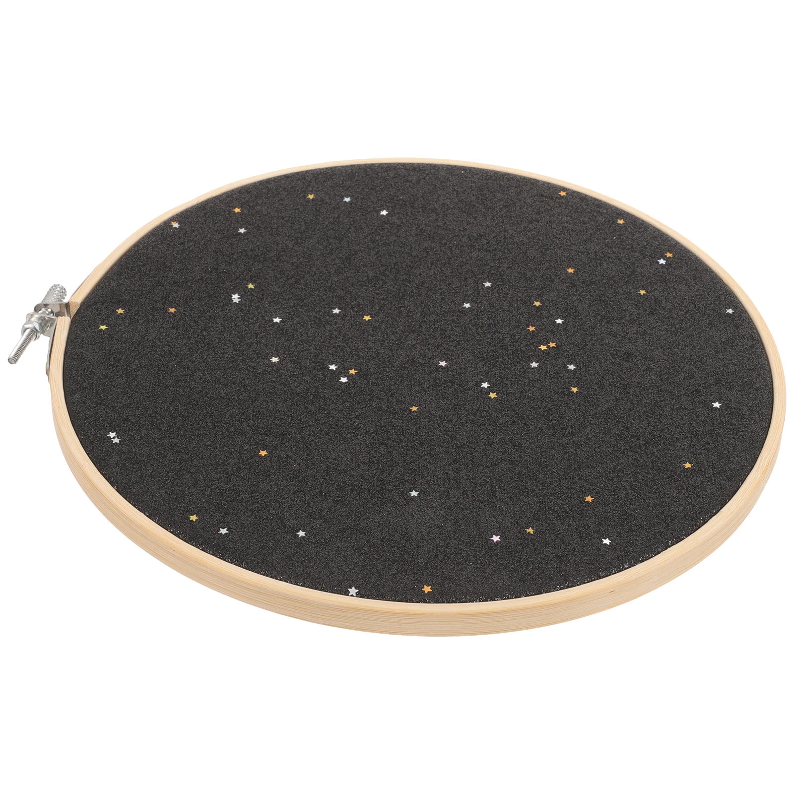 

Chest Pin Storage Wall Hanging Canvas Simulated Glitter Display Board For Brooch Badge Collection Organizer Round