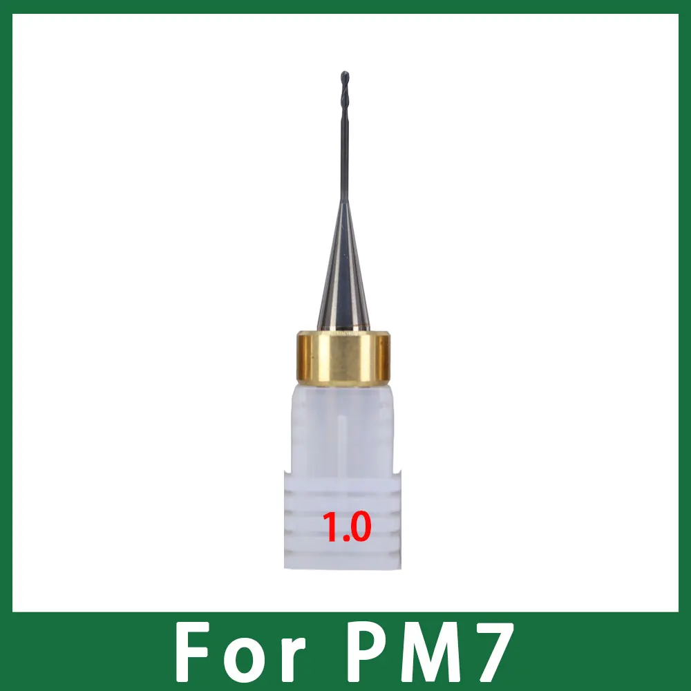 Image 4: Fraiseuses diamantées compatibles en zircone pour machine PrograMill PM7 CAD/CAM – Tige de 6 mm, haute précision