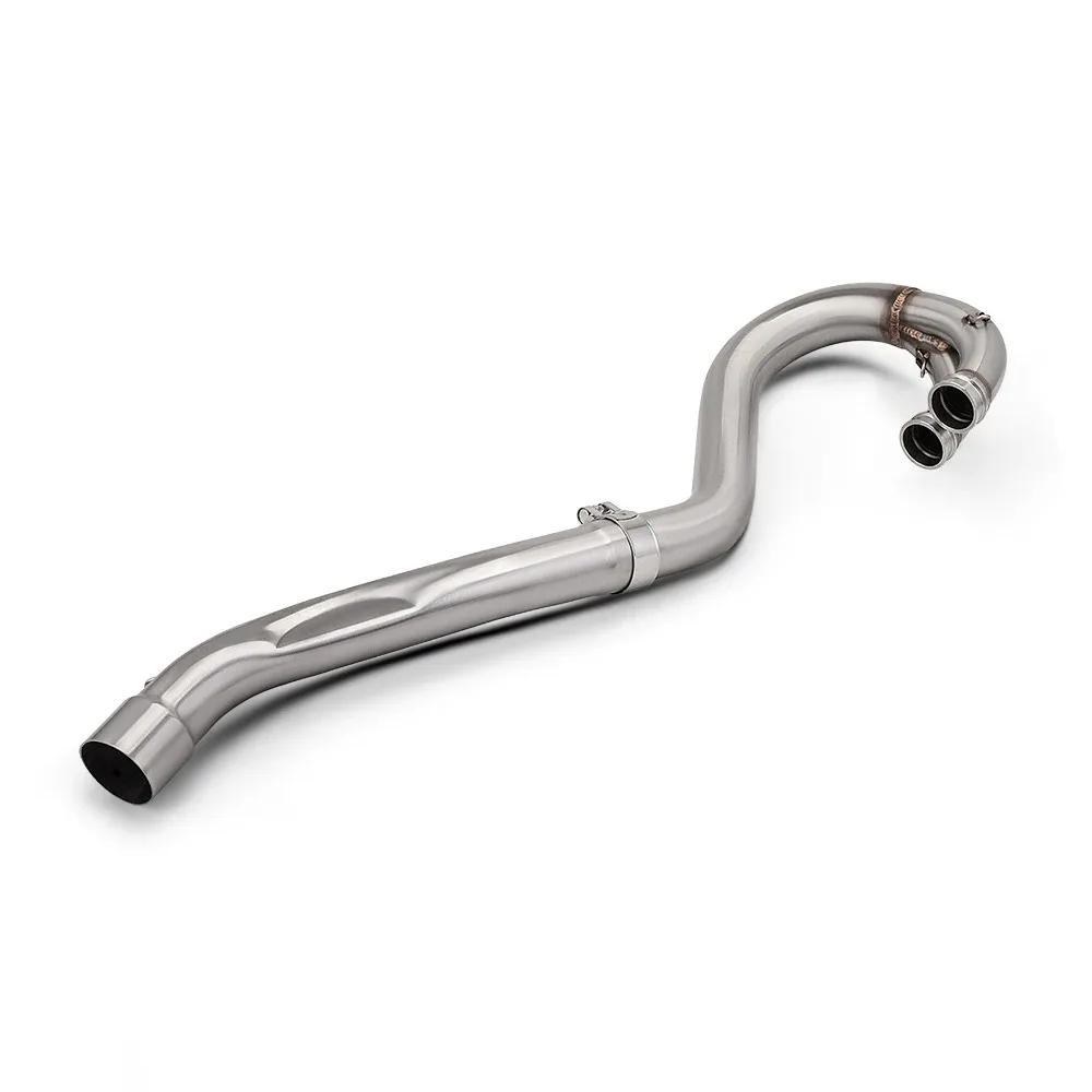For KTM 250 400 450 525 EXC EXC 04-07 250 SX/SXS/XC 540SXS 2004 525 SX 04-06 Escape Slip-On Motorcycle Exhaust Header Link Pipe 4