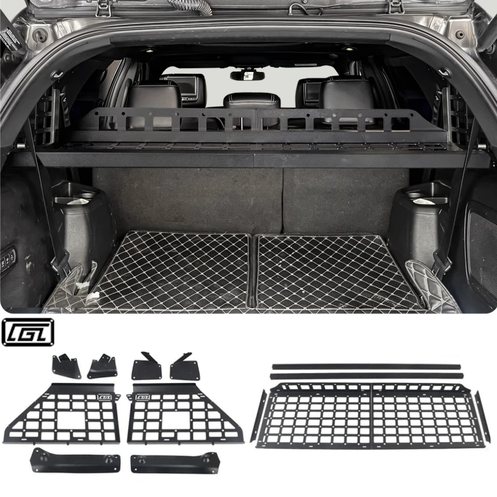 CGZ Molle Panel For Ford Explorer 2011-2019 Trunk Shelf Cargo Storage Modular Panel Organizer Racks