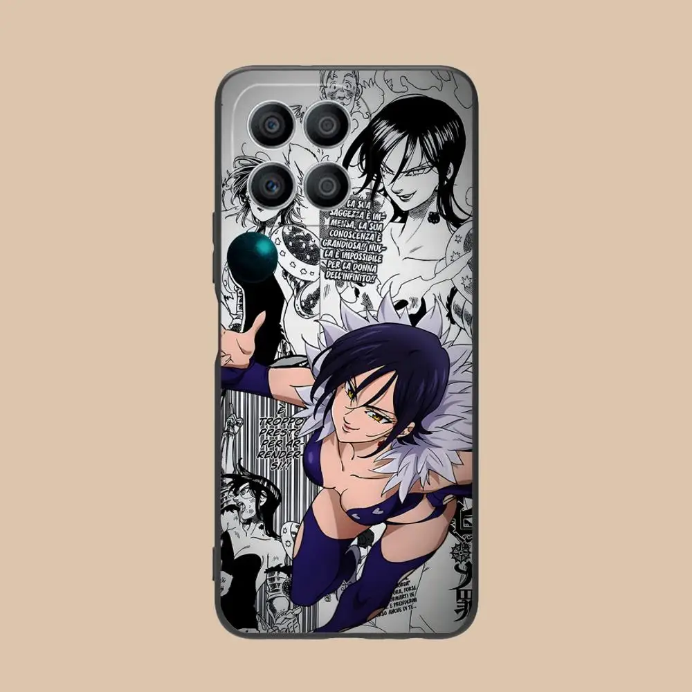 Seven Deadly Sins Merlin Phone Case for Honor 90 80 70 60 50 30 20 10 9 8 7 Pro S SE Lite 5G Soft TPU Shockproof Cover - view 6
