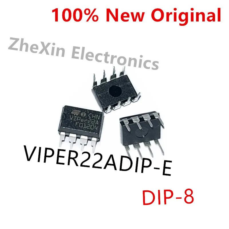 10PCS/Lot  VIPER22ADIP-E  VIPer22A 、VIPER12ADIP-E  VIPer12A 、VIPER22ASTR-E 、VIPER12ASTR-E    New original switch controller chip