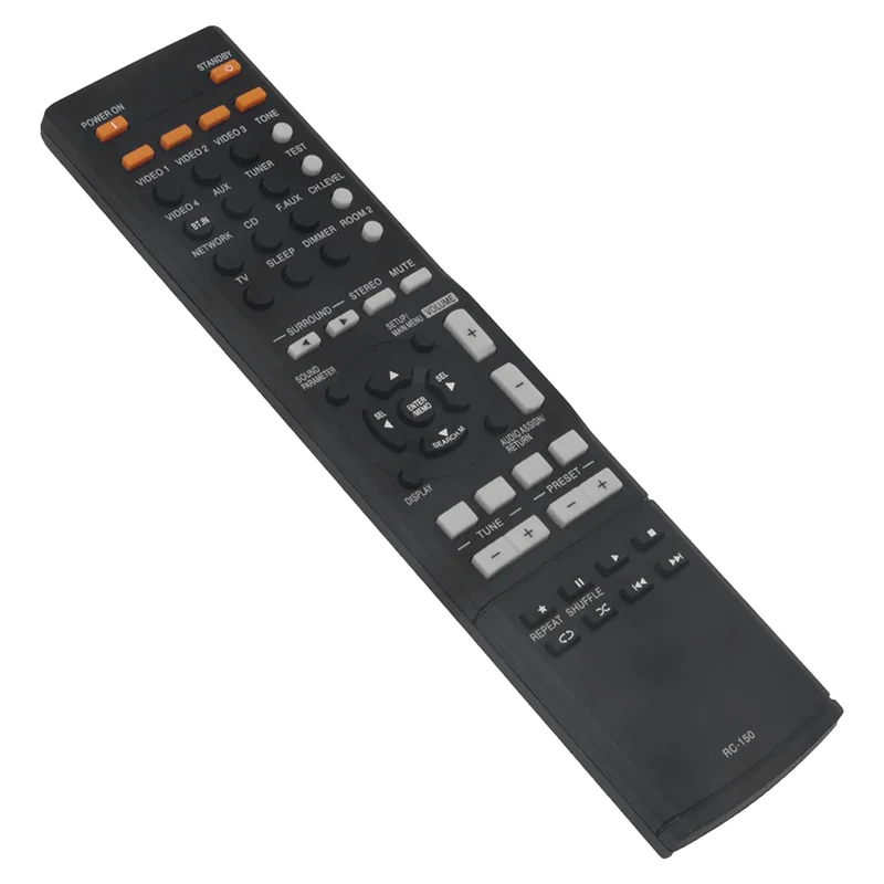RC-150 Replace Remote Control for Sherwood AV Receiver R-507 R-607 R-807