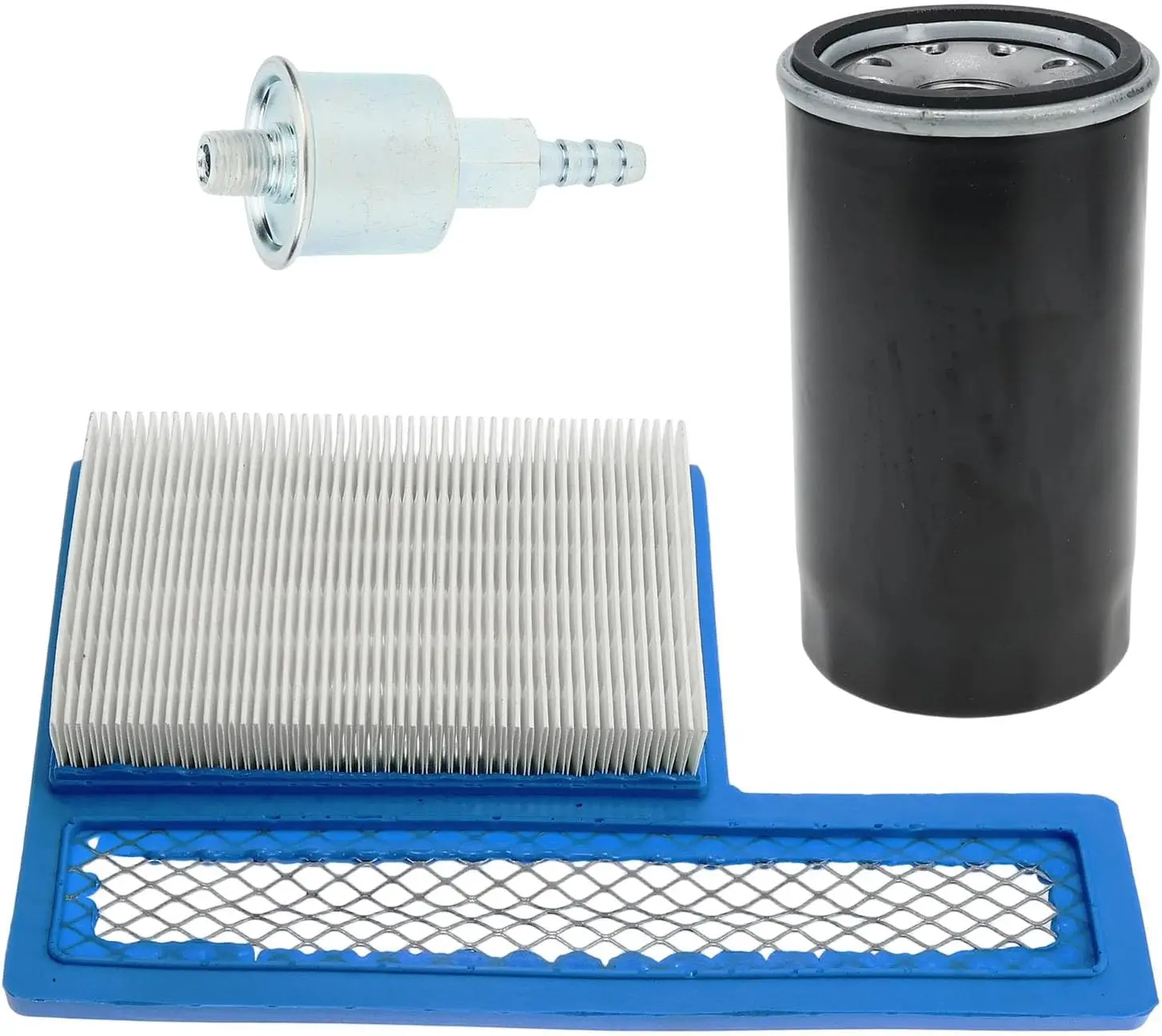 Tune Up Kit 140-3116 Air Filter, 122-0836 Oil Filter & Fuel Filter E11015 Electric Fuel Pump Fit for Onan QG 5500 7000 RV Genera