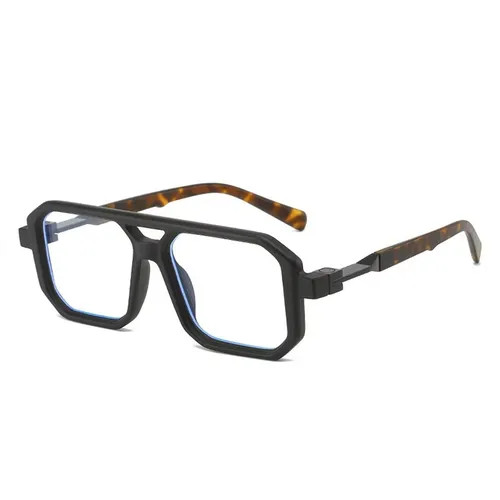 Imagen 2 del producto SHAUNA Retro Cuadrado Hombres Gafas de sol Shades UV400 Moda Mujeres Gafas de sol de lujo