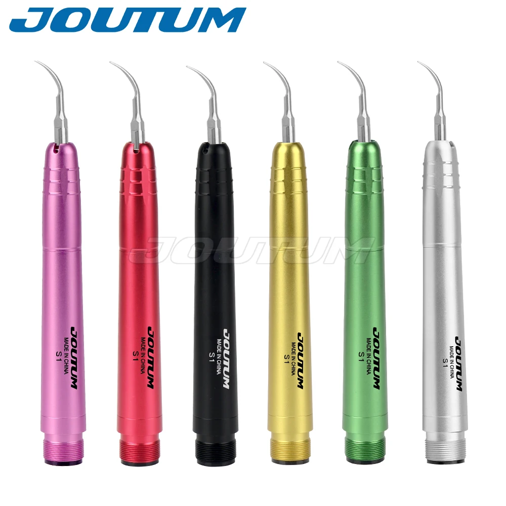 Colorful Dental Air Scaler with 3 Tips Teeth Cleaning  Handpiece Whiten Tooth Cleaner Dentist Lab